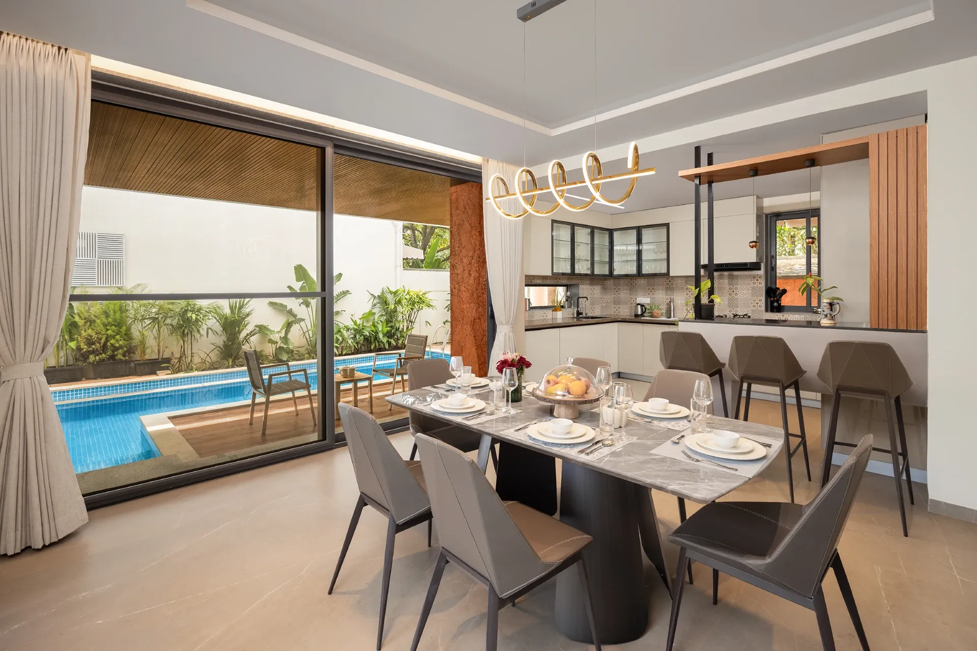 Dining area