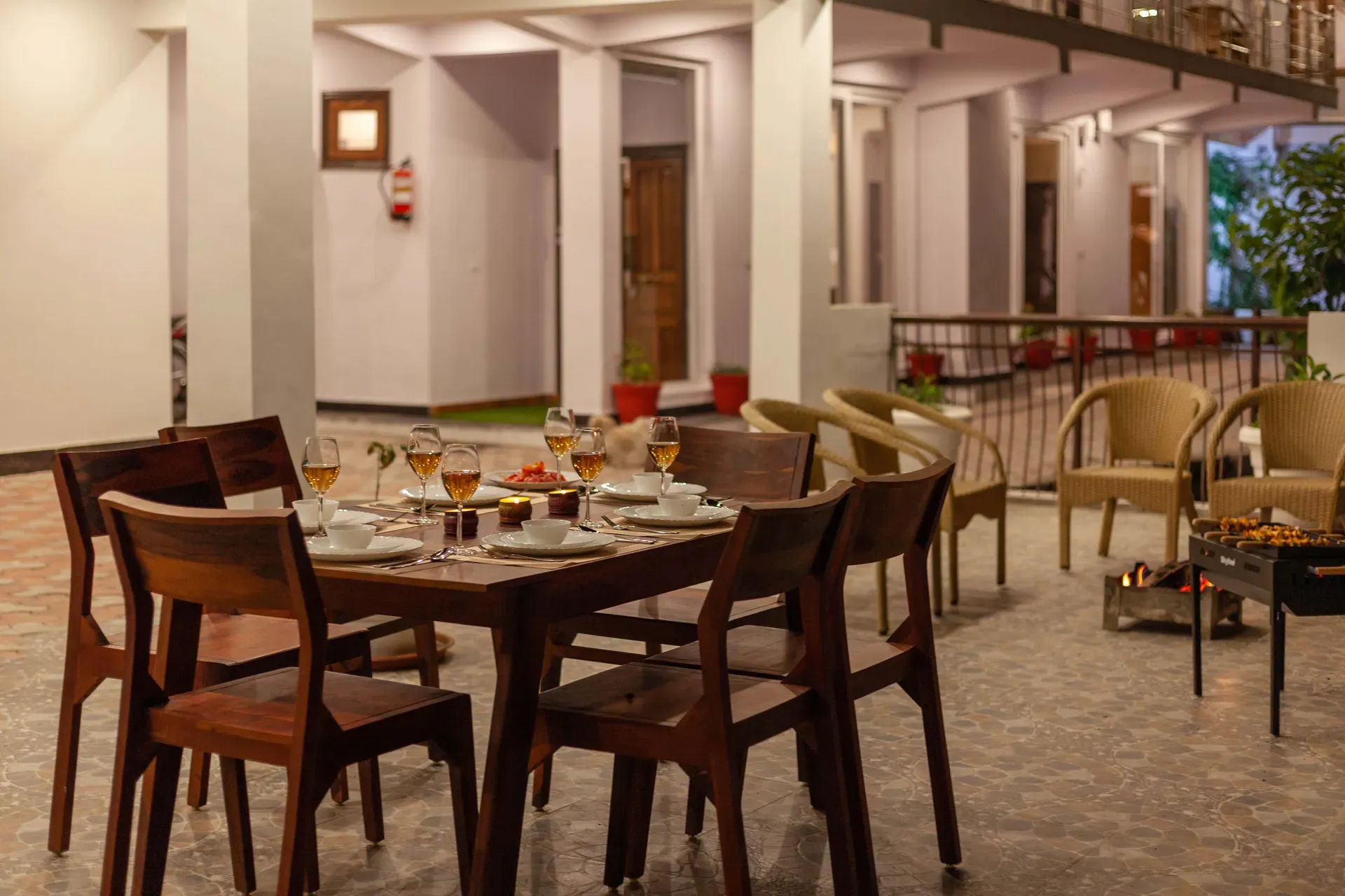 Dining area