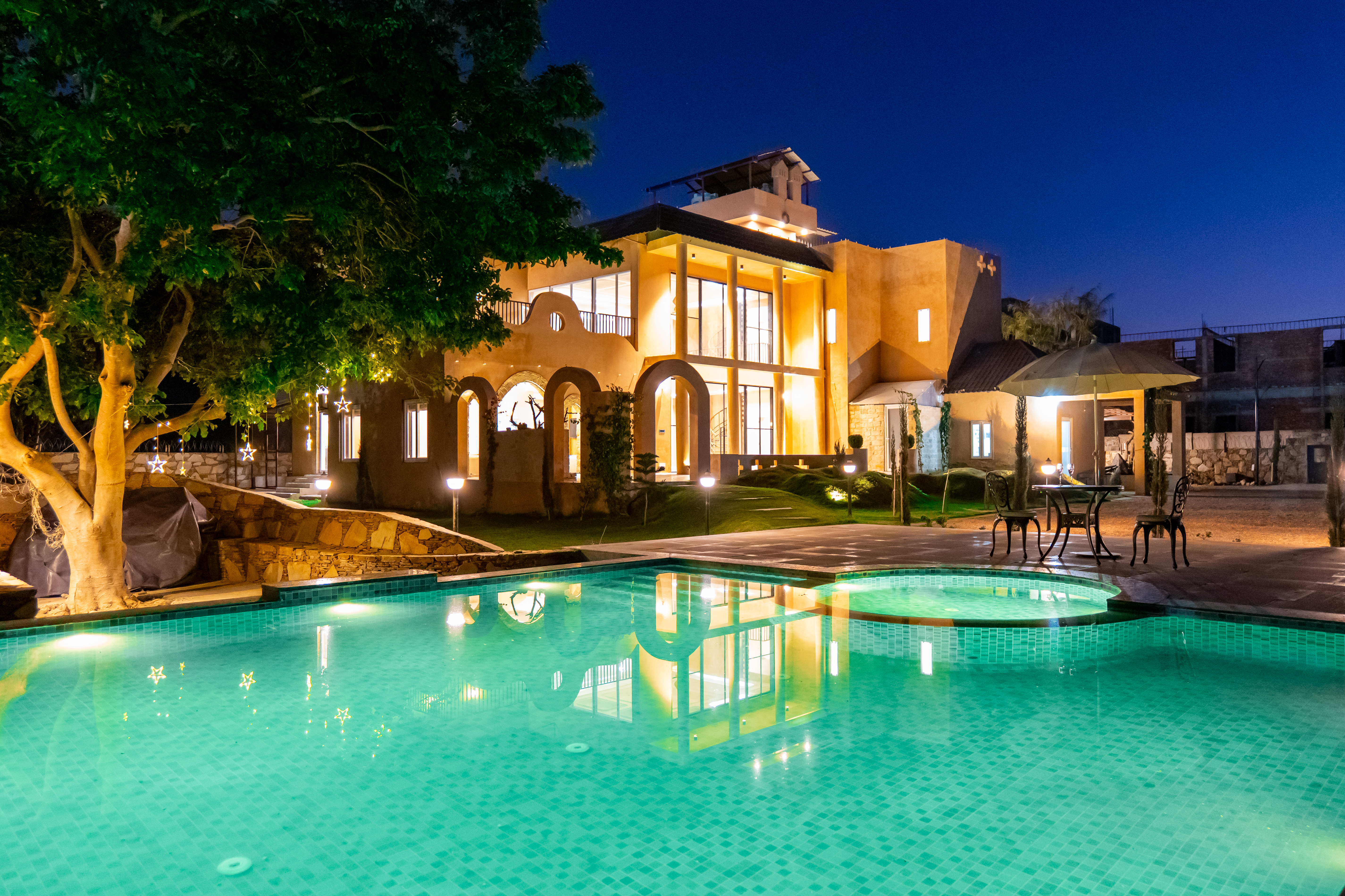 Tuscun Villa | 5-BHK Pet-Friendly Retreat with Private Pool and Garden