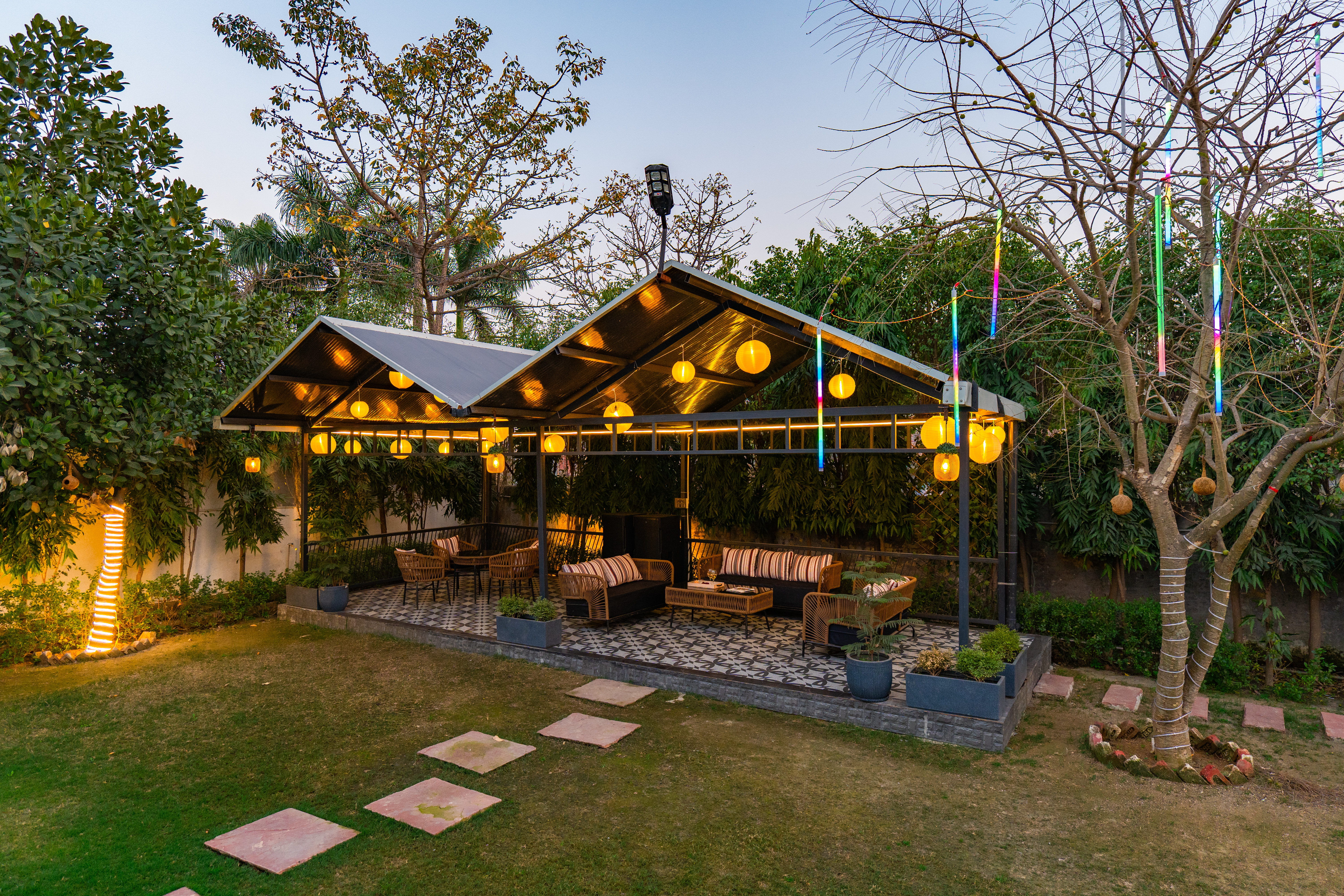 Shared gazebo