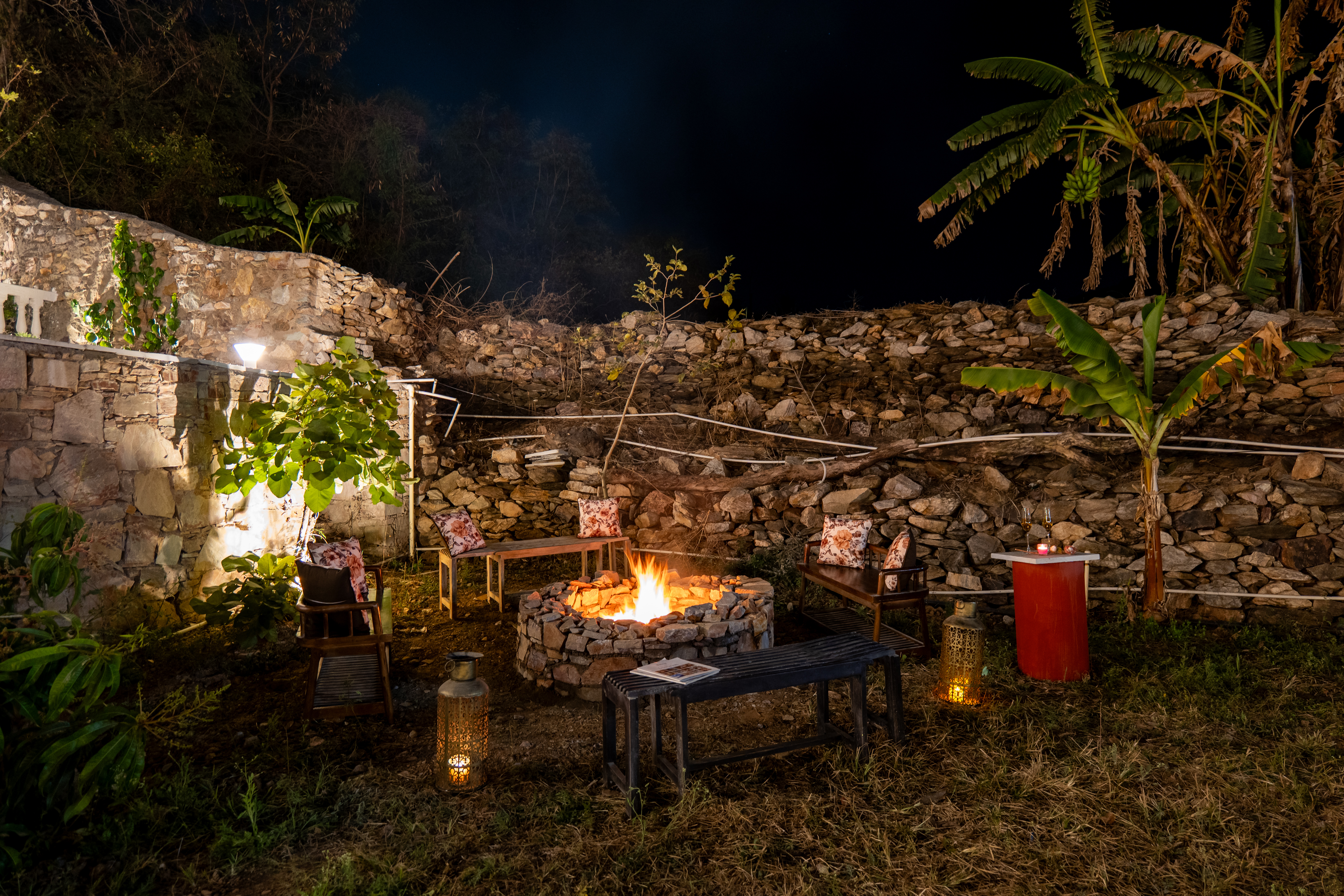 Bonfire setup