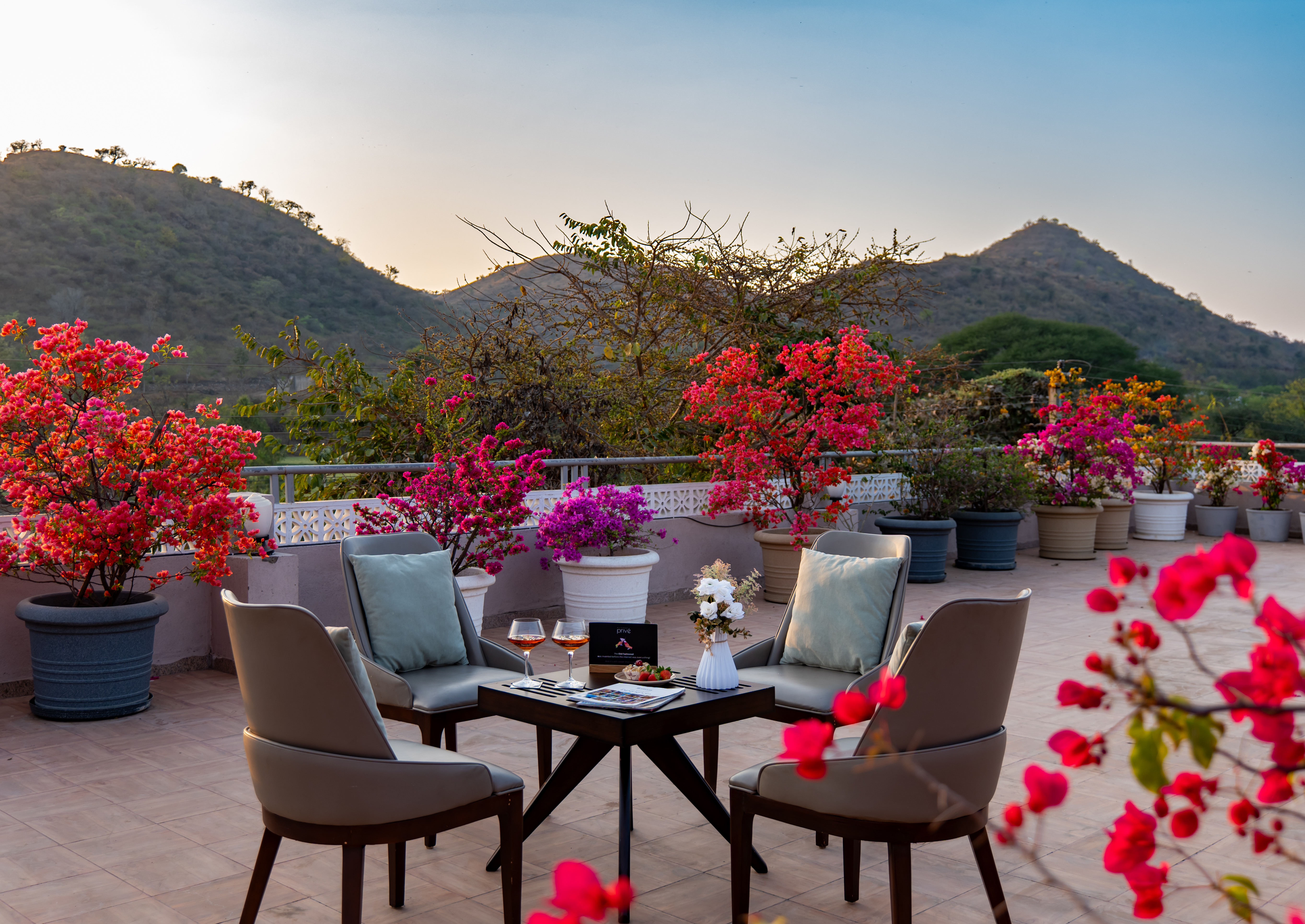 Rooftop terrace