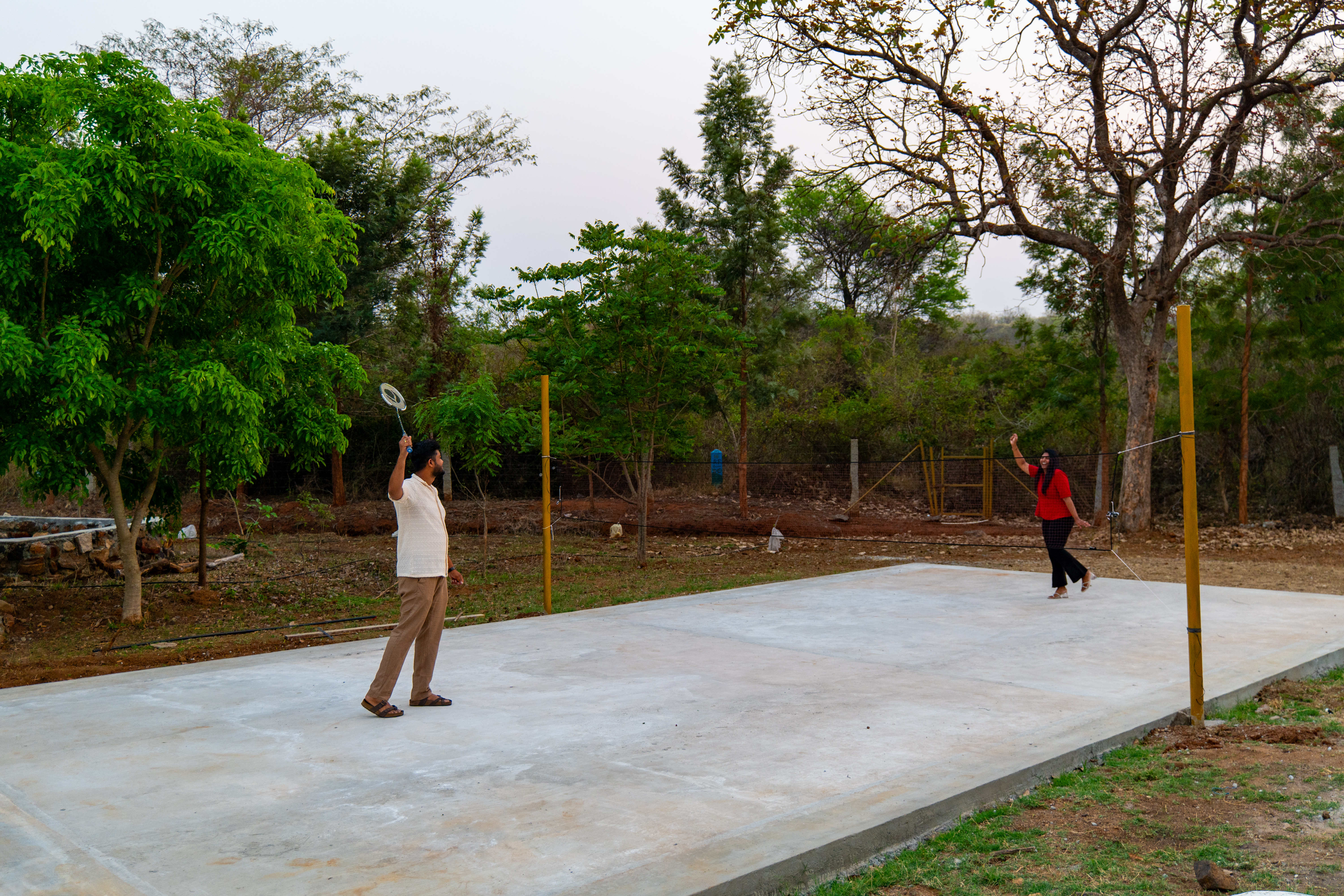 Badminton court