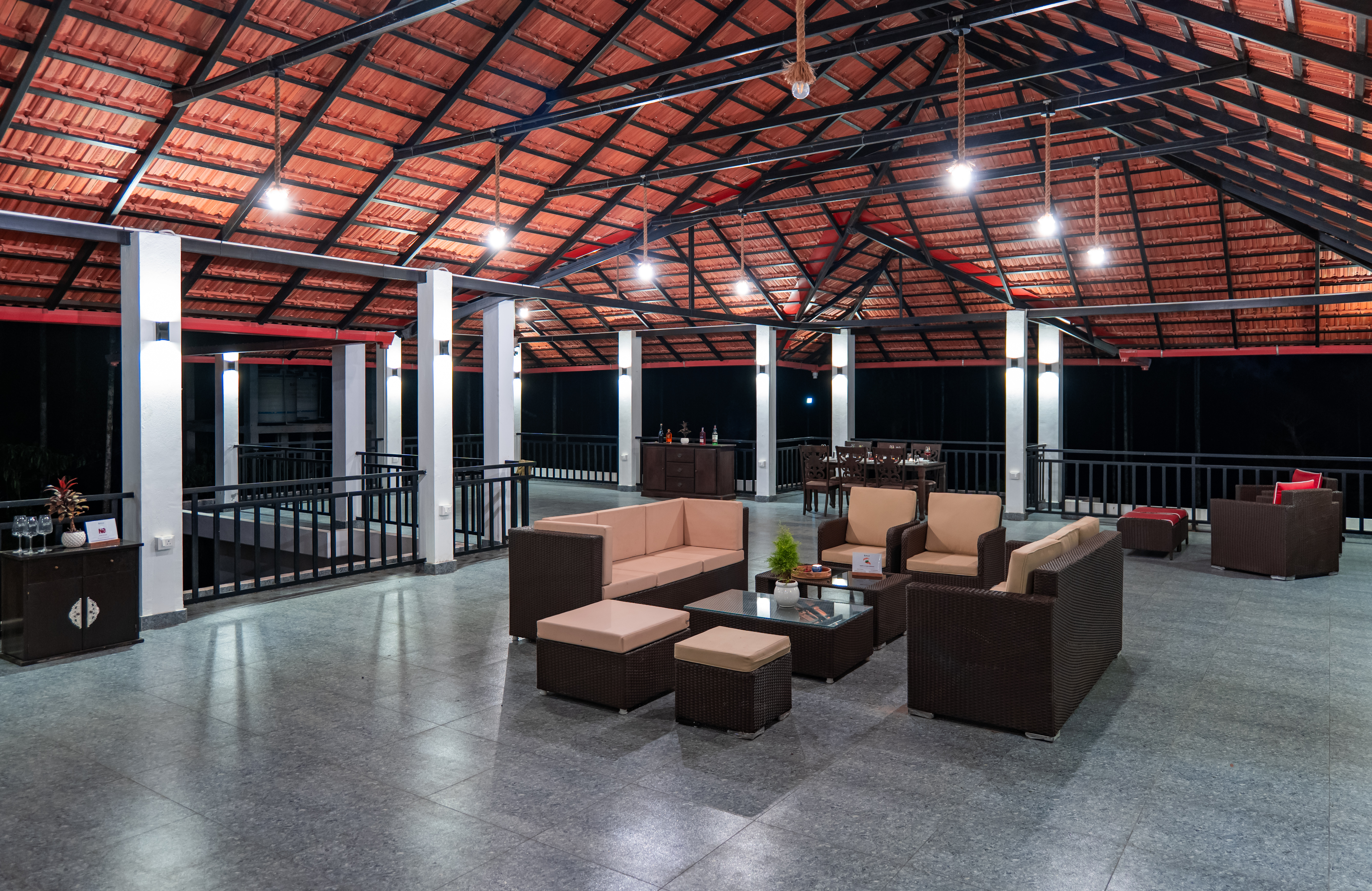 Terrace sit-out area