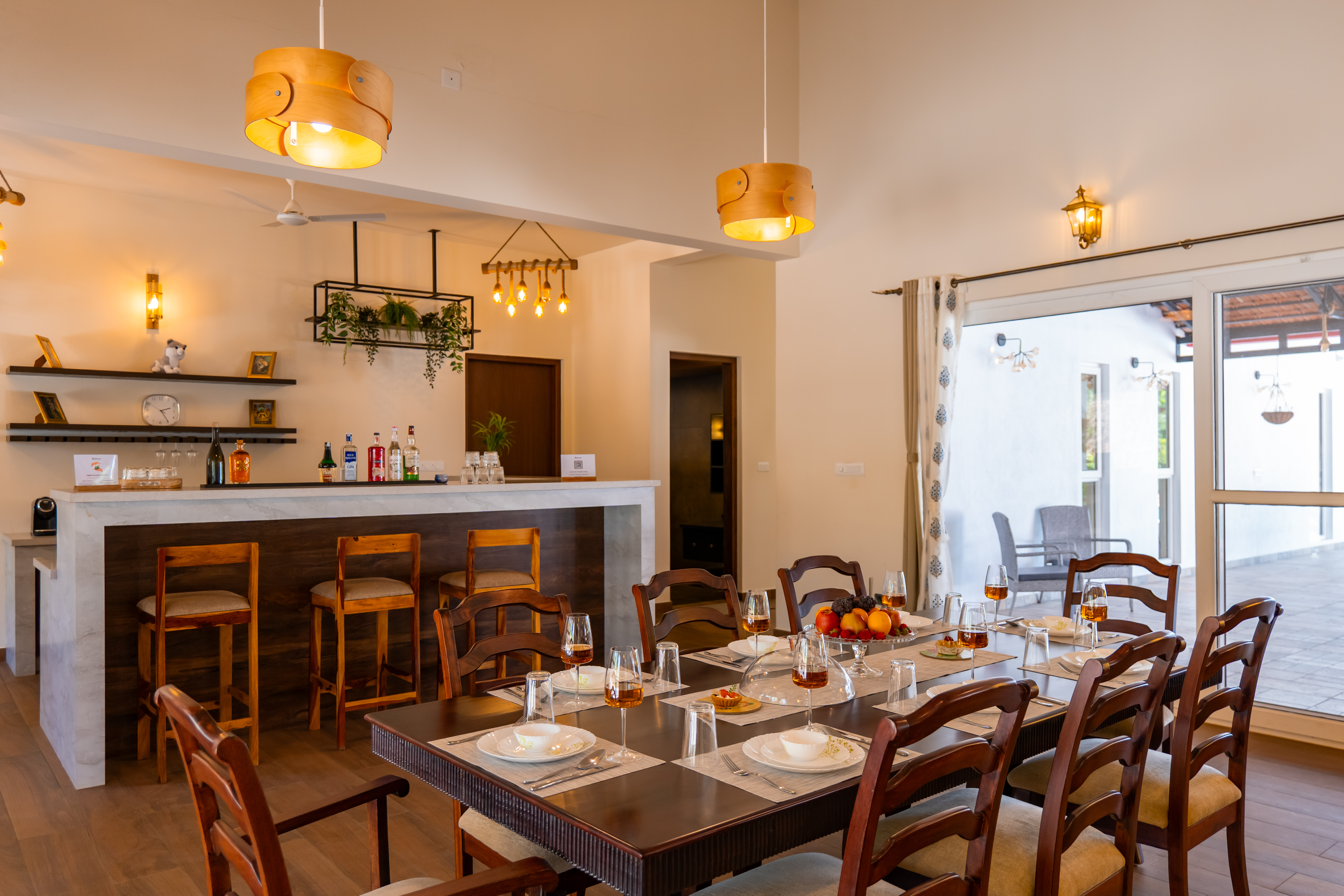 Dining area