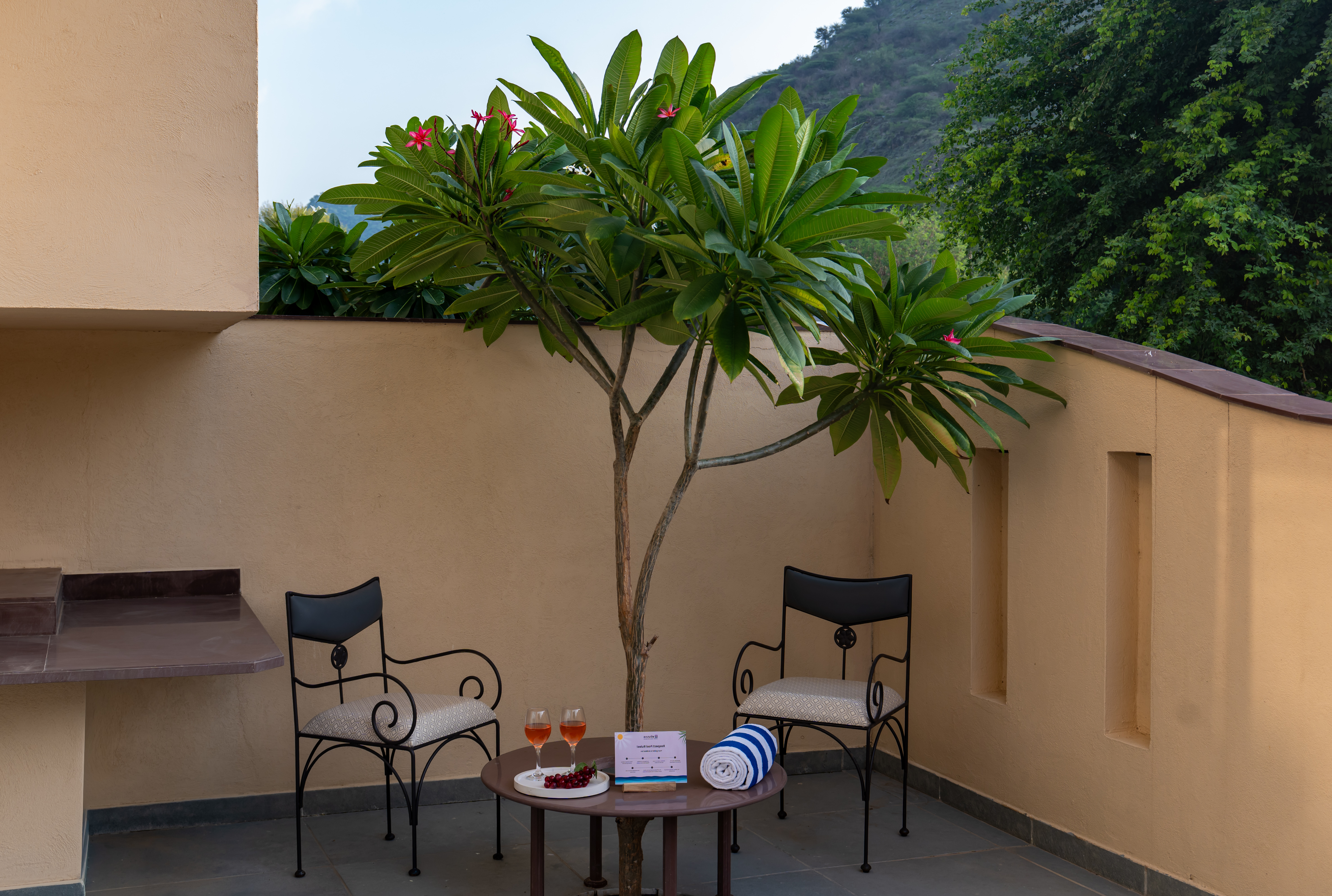Pet-Friendly 1 room suite in a resort with pool and Aravalli Hills view — photo 7