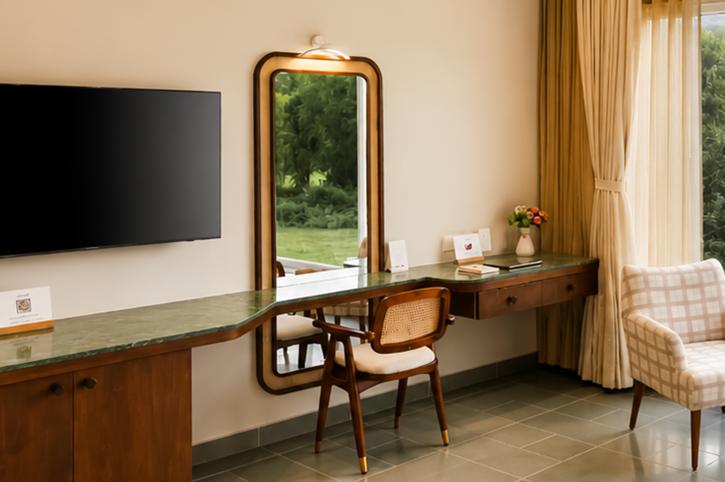 Pet-Friendly 1-Room Hotel Suite with Aravalli Hill Views — photo 15