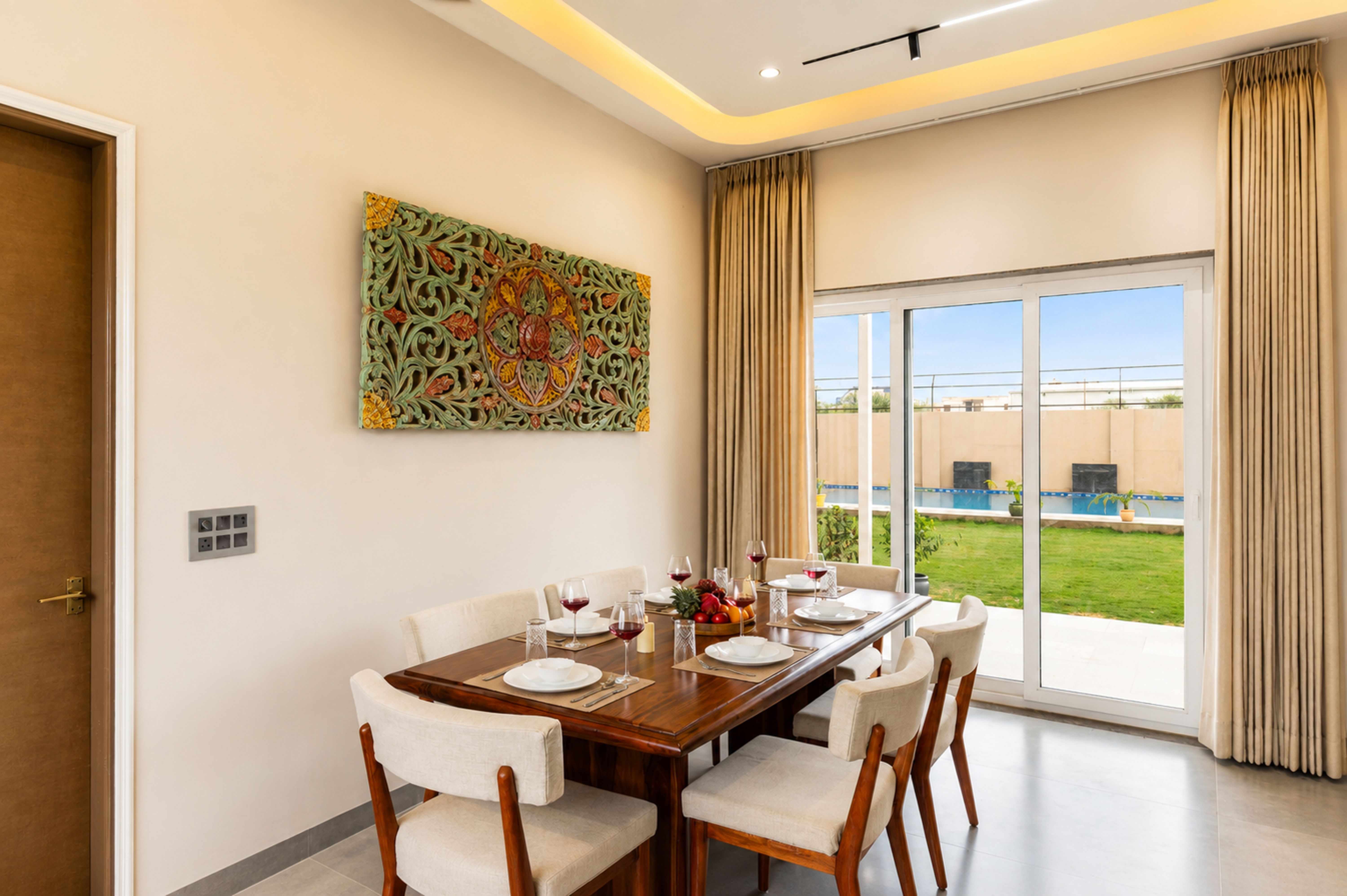 6-BHK Villa with Private Pool, Spacious Lawn, Terrace & Poolside Gazebo — photo 11