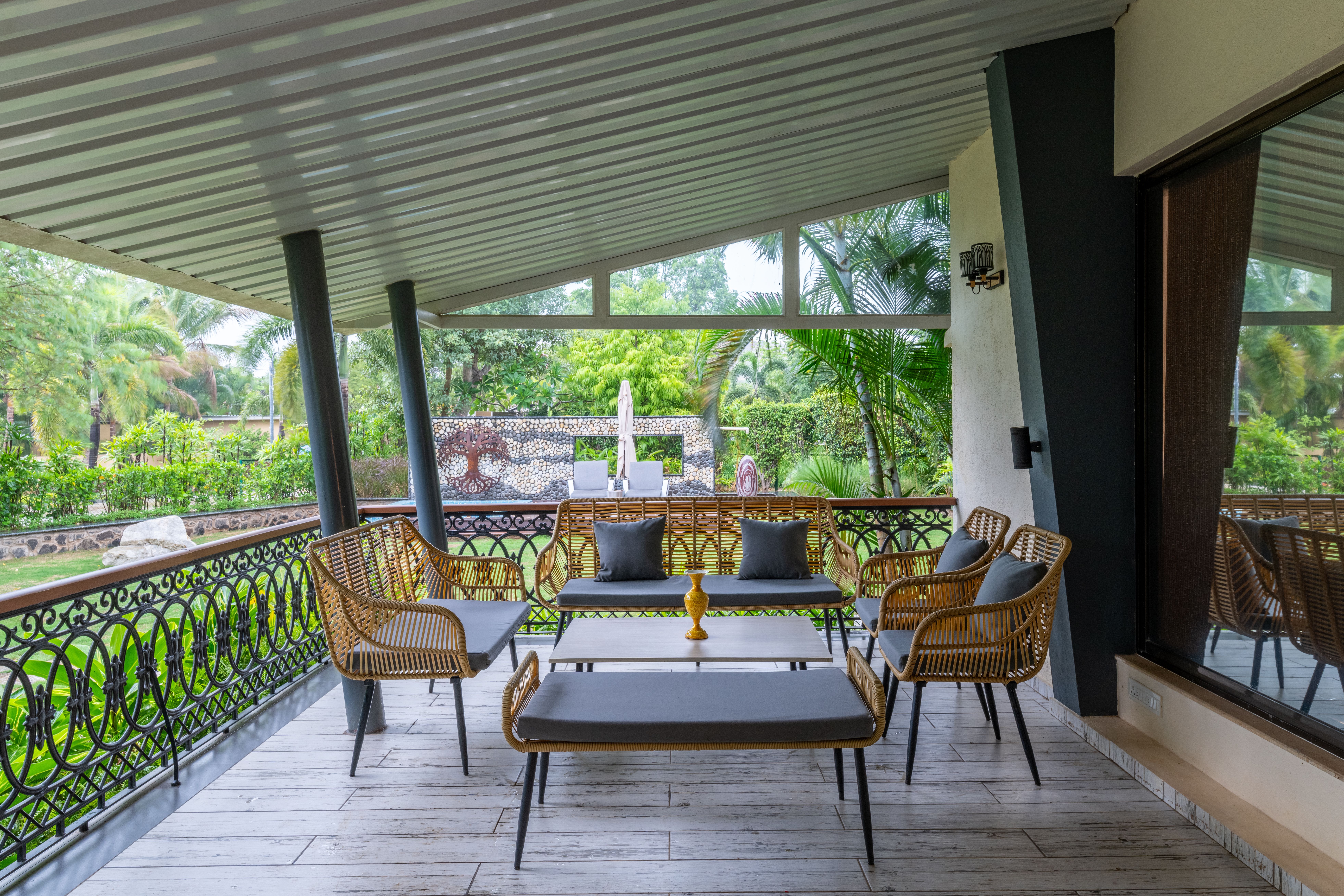Patio seating