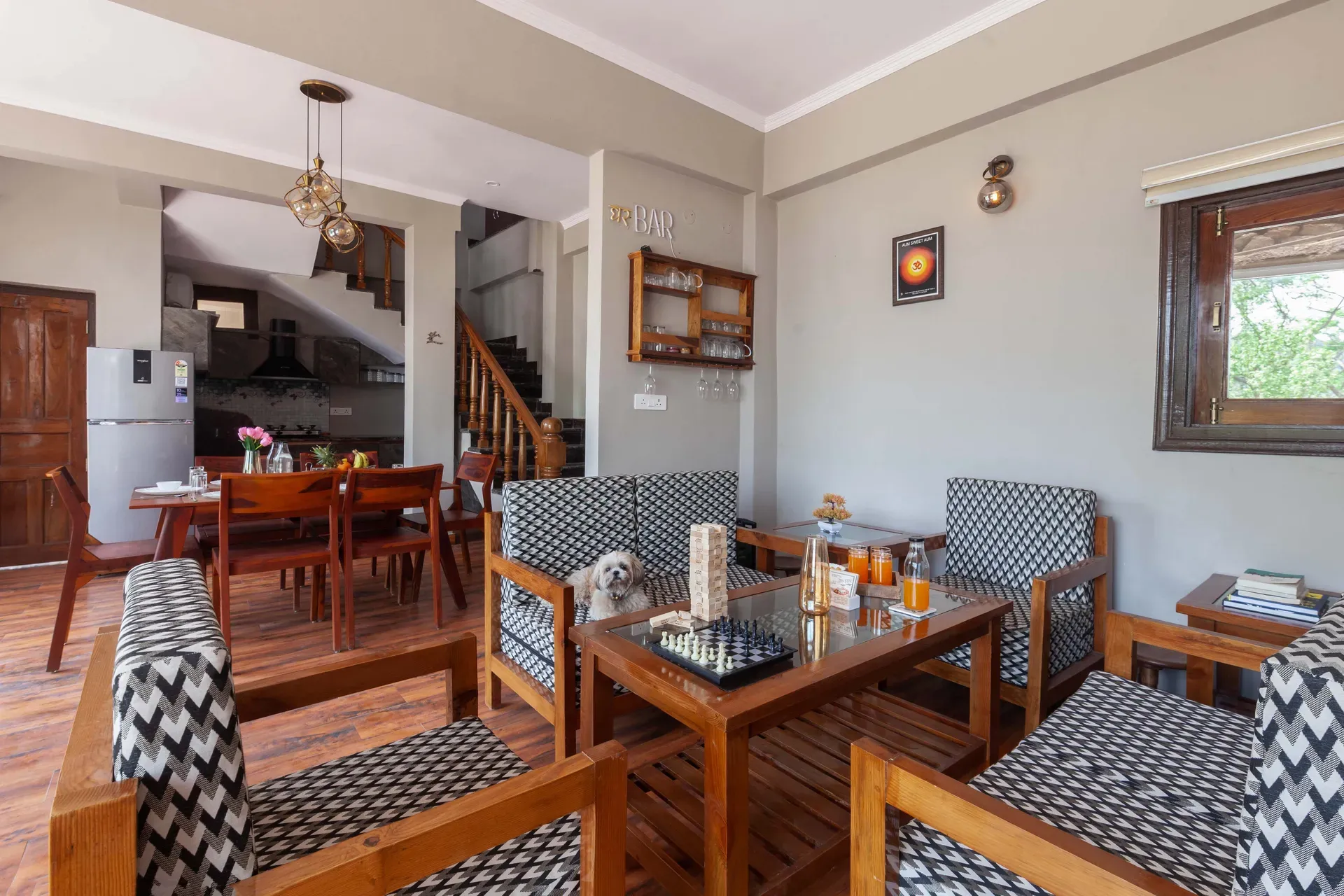 Dining area