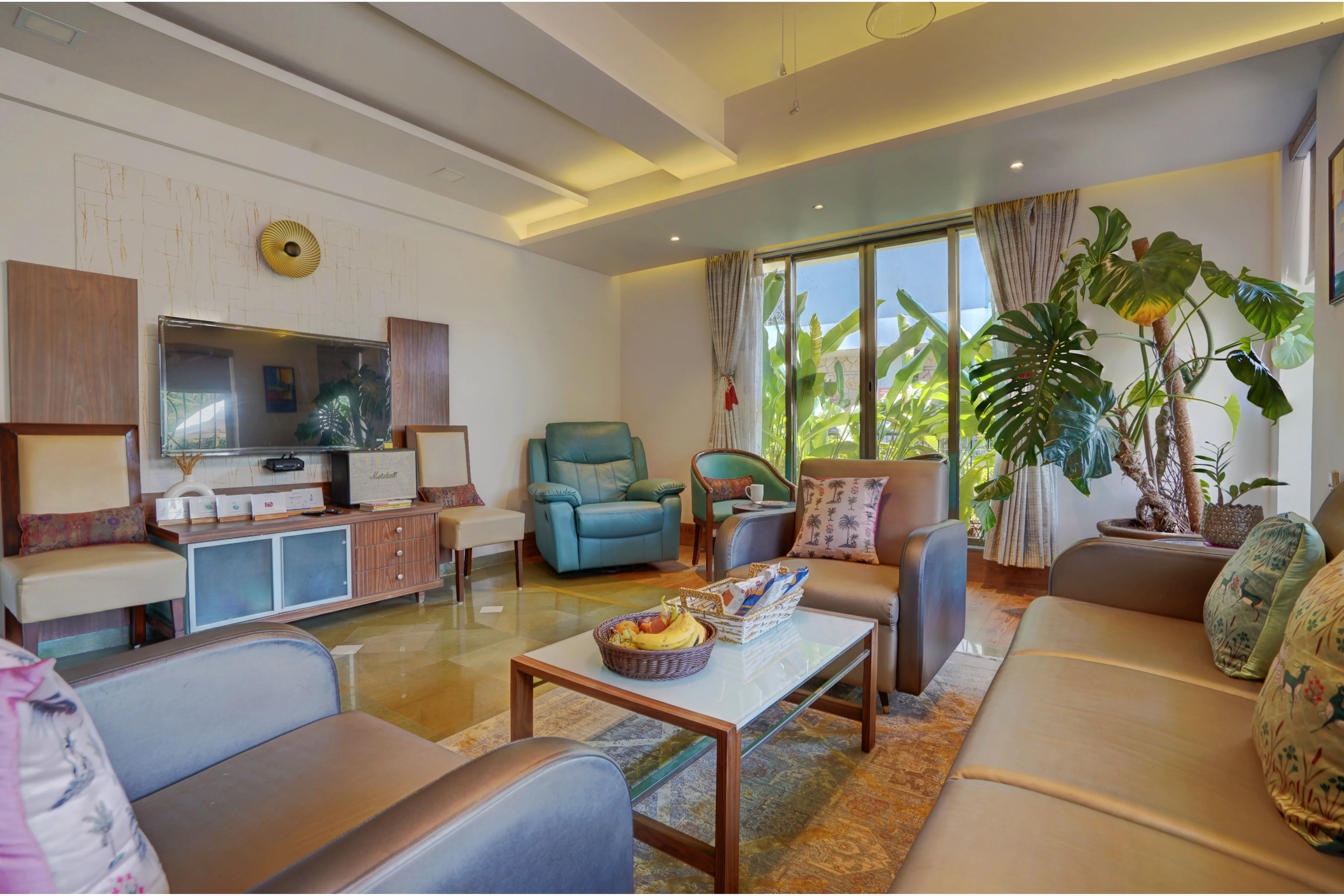 Adarsh Villa 1, Lonavala, Living area