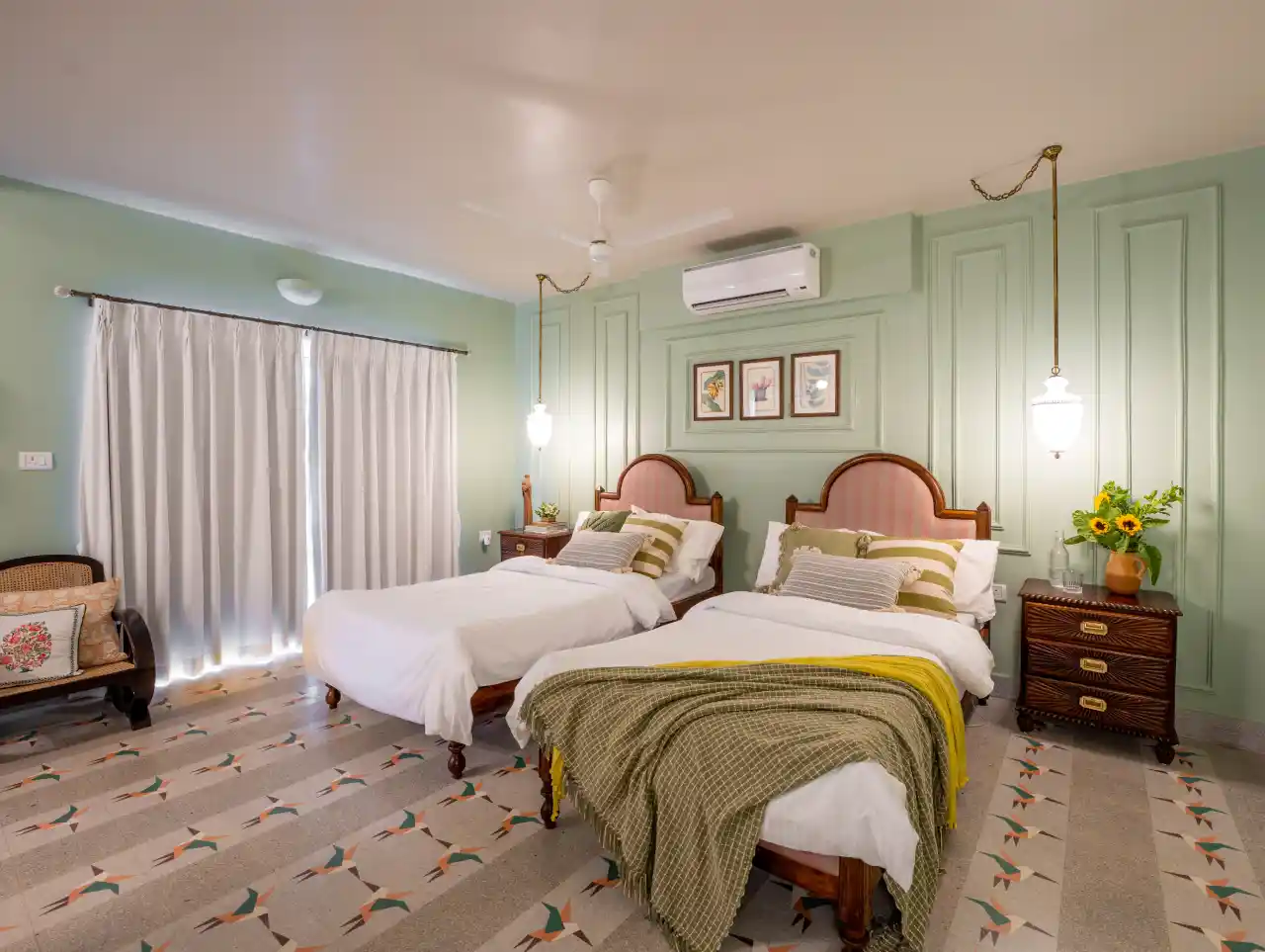BluDoor Villa, Goa - Bedroom