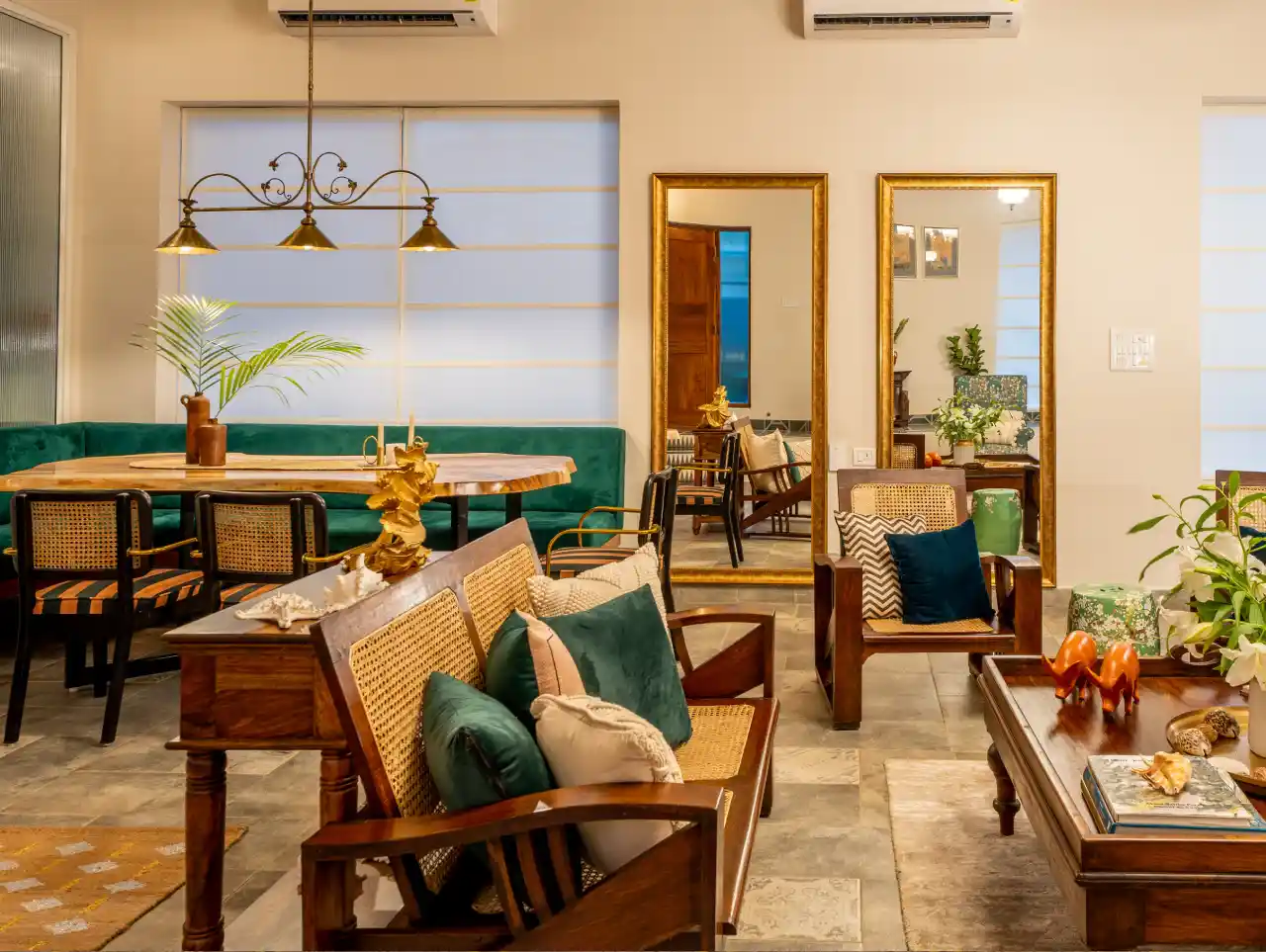 BluDoor Villa, Goa - Living Area