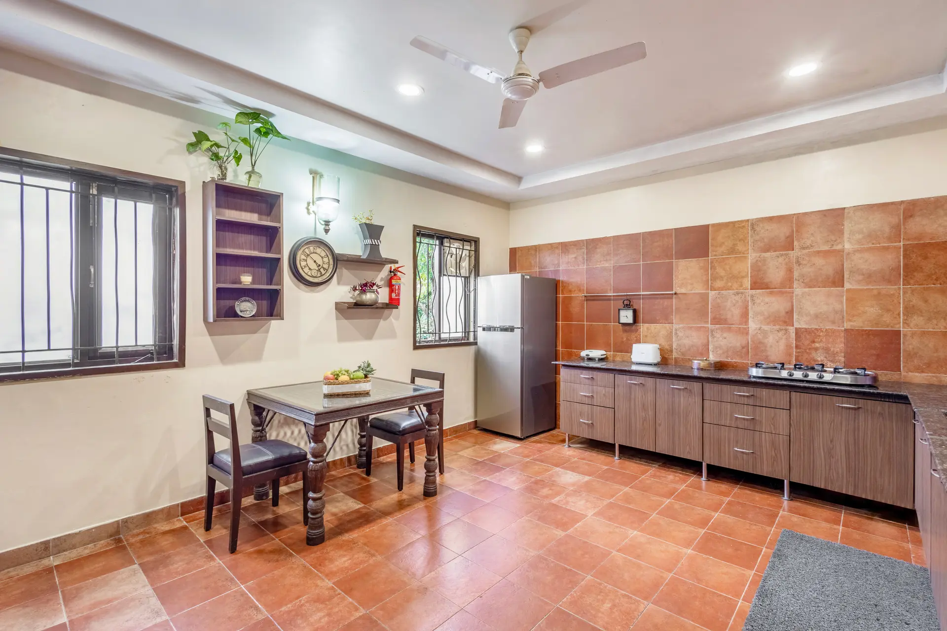 Lakeview Manor Villa, Bhimtal - Kitchen